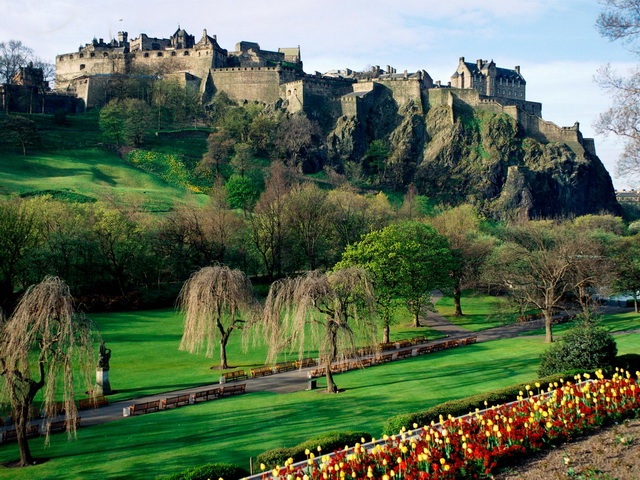Десять самых романтичных мест Европы. Эдинбургский замок